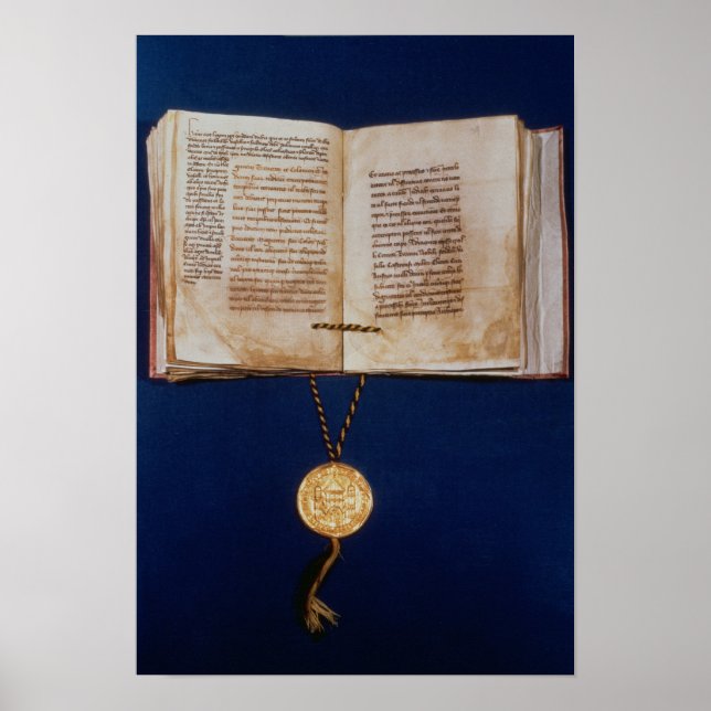 Poster Le Taureau d'or de Charles IV (Devant)