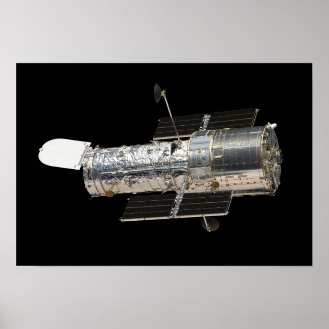Poster Le télescope spatial Hubble (Devant)