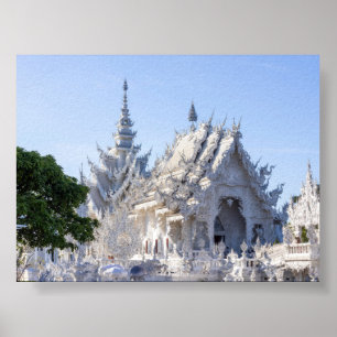 Poster Le temple blanc
