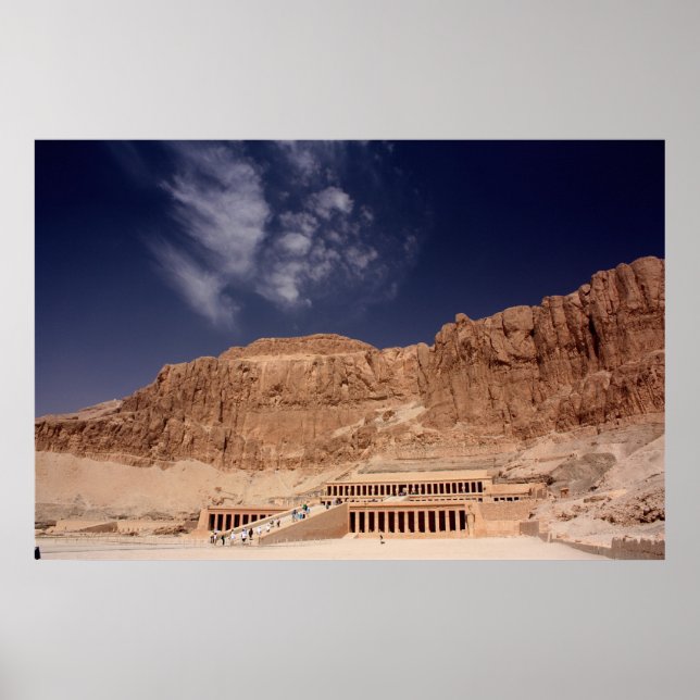 Poster Le temple de Hatshepsut (Devant)