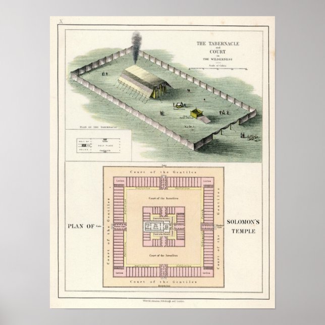 Poster Le Temple de Salomon (Devant)