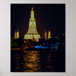 Poster Le temple de Wat Arun