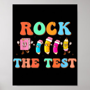 Poster Le Test Joyeux Test Day Pour L'Étudiant Professeur