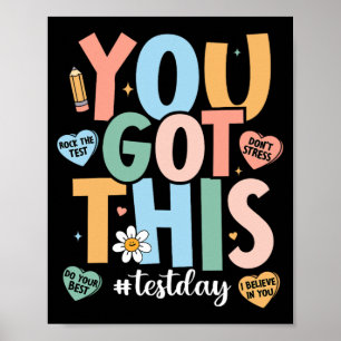 Poster Le Test Motivational Test Day Enseignant Vous Avez