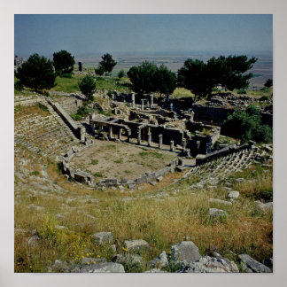 Poster Le théâtre grec