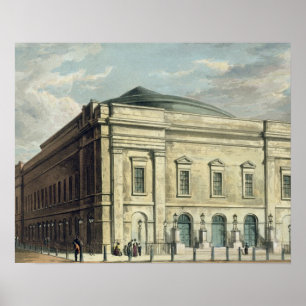 Poster Le théâtre royal, ruelle de Drury, à Londres, a