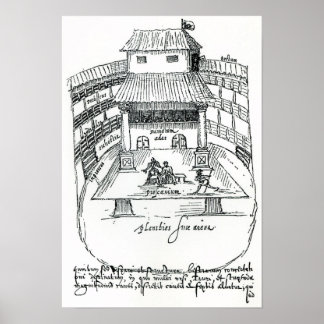 Poster Le Théâtre Swan, Southwark