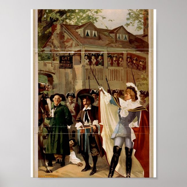 Poster Le théâtre Vintage Highwayman (Devant)