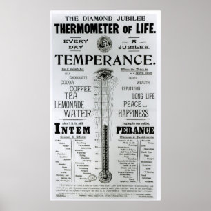 Poster Le thermomètre du Jubilé de Diamant