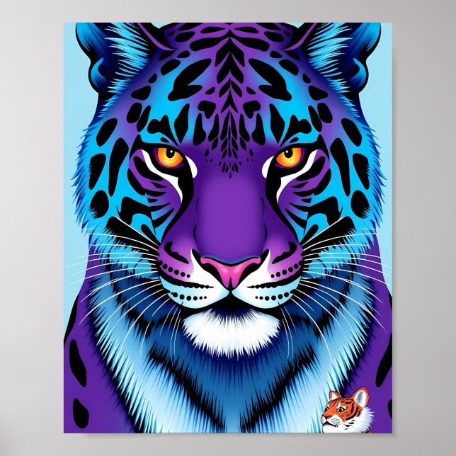 Poster Le tigre mystique (Devant)