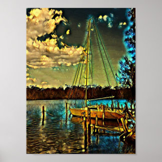 Poster Le tigre salé