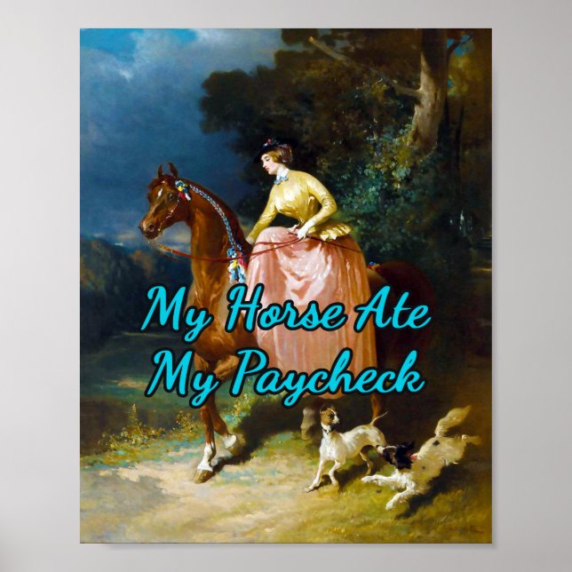 Poster Le tour Alfred De Dreux (Devant)