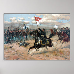 Poster Le tour de Sheridan -- Guerre civile
