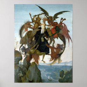 Poster Le tourment de Saint Antoine