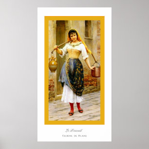Poster Le Travail ~ Eugene de Blass