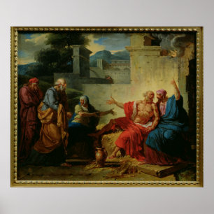 Poster Le travail grondé par son épouse, c.1790