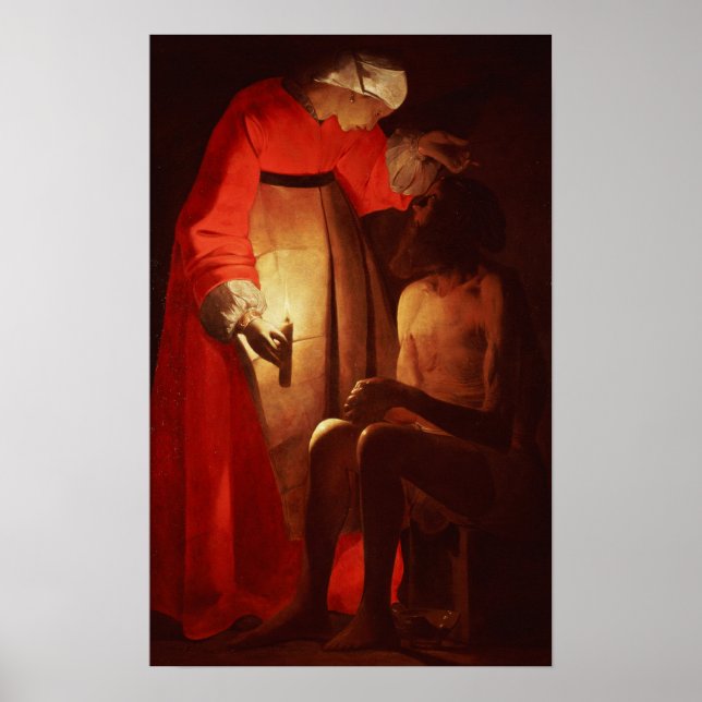 Poster Le travail masqué par sa femme (Devant)