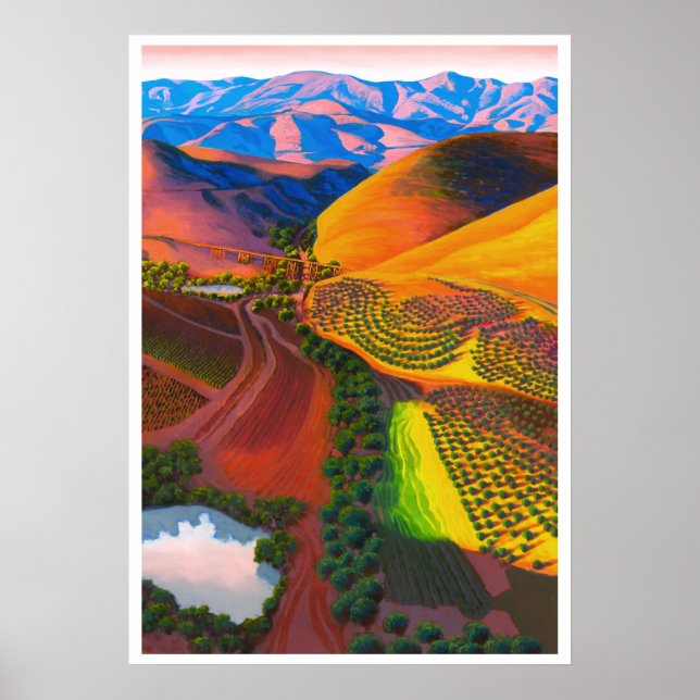 Poster Le tréteau dans le canyon de Poly (Devant)