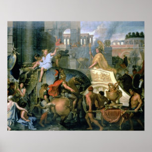 Poster Le triomphe d'Alexandre, ou l'entrée d'Alexa