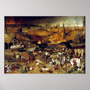 Poster Le triomphe de la mort de Pieter Bruegel (1562)