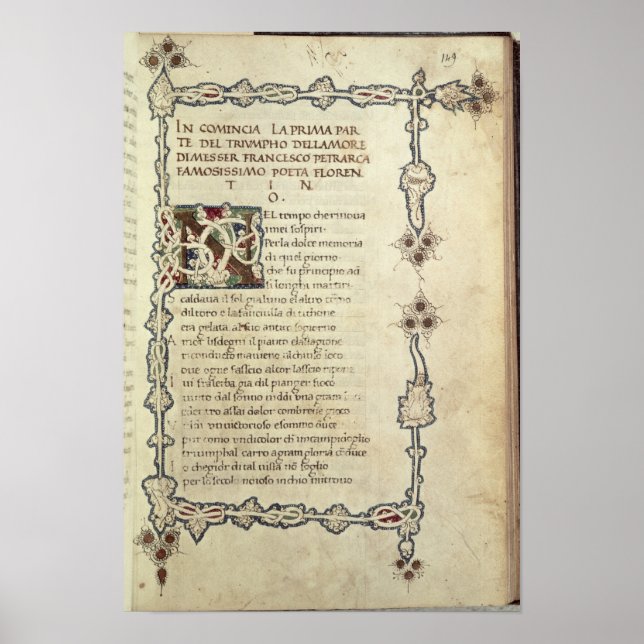 Poster Le triomphe de l'amour (Devant)