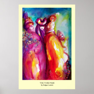 Poster LE TROISIÈME MASQUE / Bal masqué du Carnaval de Ve