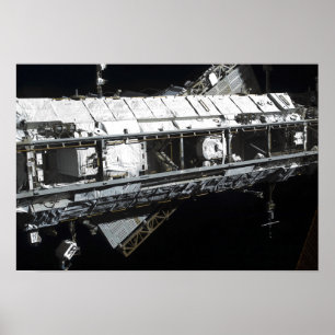 Poster Le tru tribord de la Station spatiale internationa