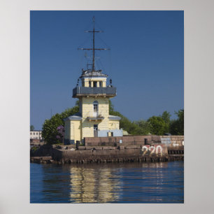 Poster Le tsar Pierre le Grand village de forteresse nava