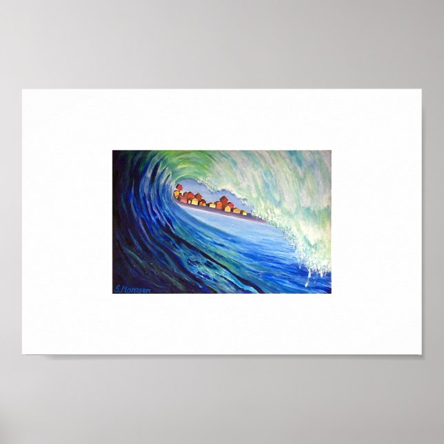 Poster Le tsunami (Devant)