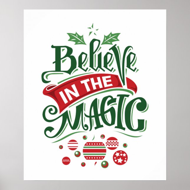 Poster Le Typographe du Magic Christmas (Devant)
