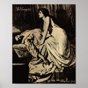 Poster Le vampire (1897) - Philip Burne-Jones