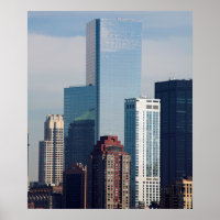 Le vaste centre financier Manhattan New York