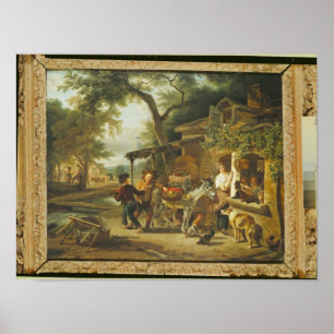 Poster Le vendeur de cerisiers