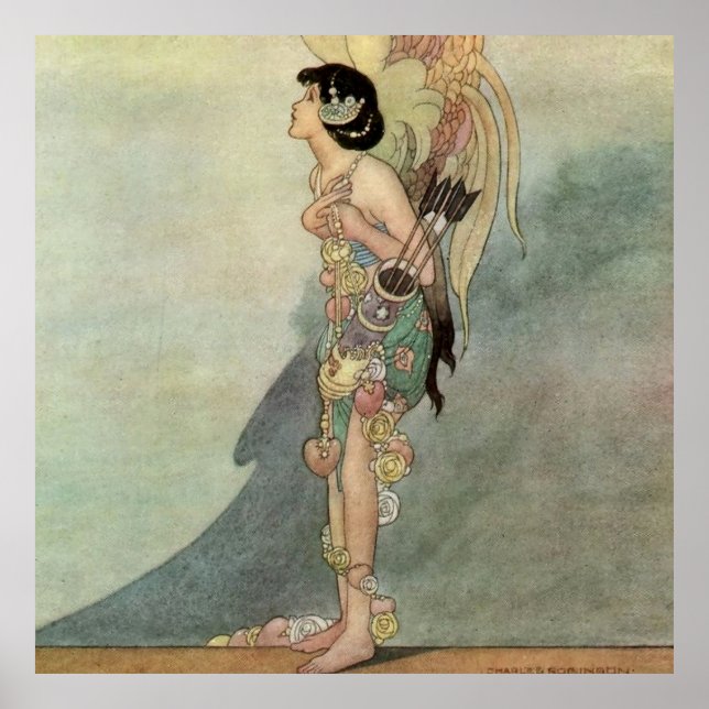 Poster "Le Véritable Amant" de Charles Robinson (Devant)