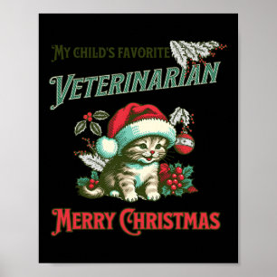 Poster Le Vétérinaire Préféré de Mon Enfant. Vétéran de N