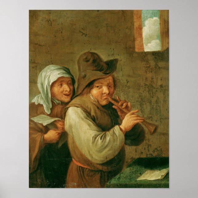 Poster Le vieux couple (Devant)