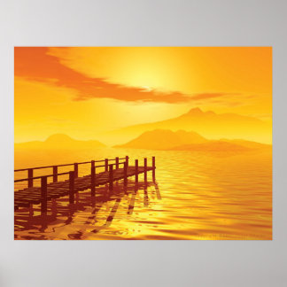 Poster Le Vieux Jetty