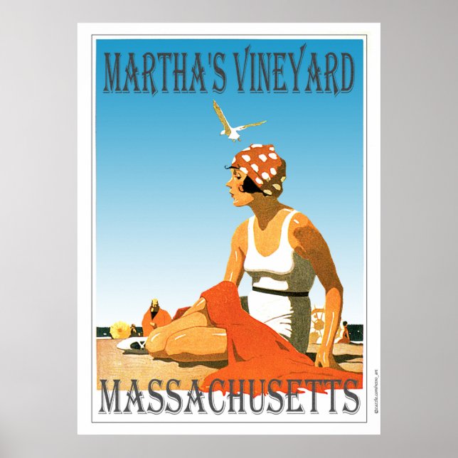 Poster Le vignoble de Martha sur la plage (Devant)