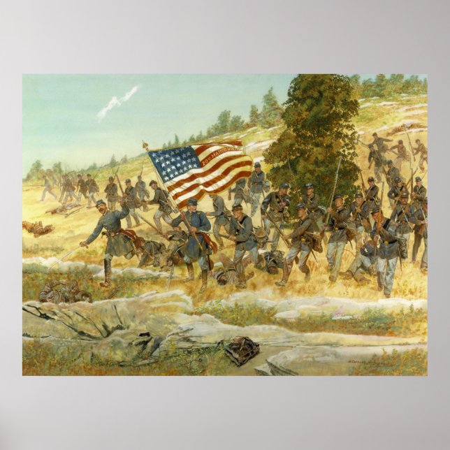 Poster Le Vingtième Maine par H. Charles McBarron (Devant)