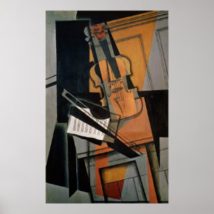 Poster Le violon, 1916