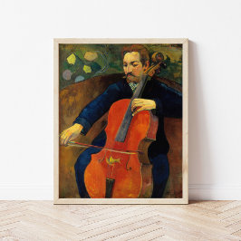 Poster Le violoncelliste Schneklud | Paul Gauguin