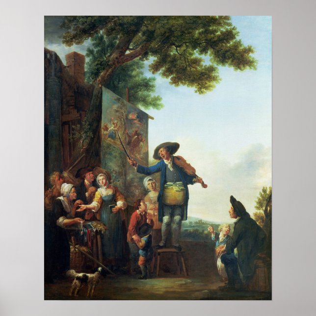 Poster Le violoniste (Devant)