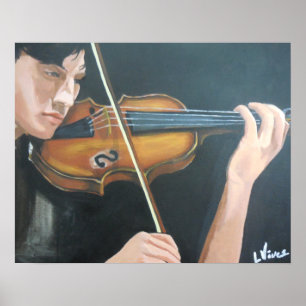Poster Le violoniste (peinture)