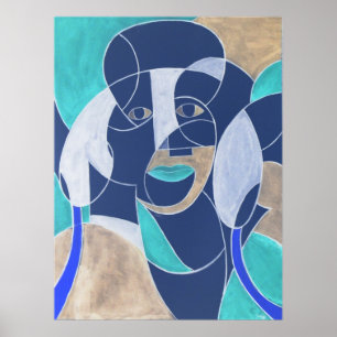 Poster Le visage