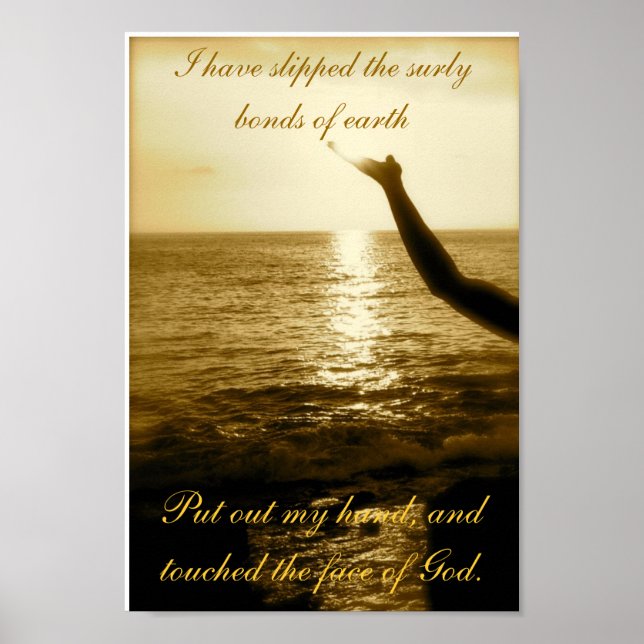 Poster Le visage de Dieu (Devant)