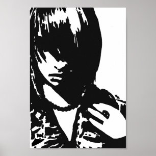 Poster Le visage de l'art