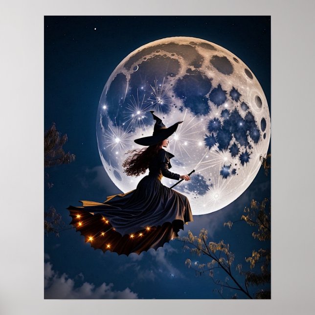 Poster Le vol de la sorcière (Devant)