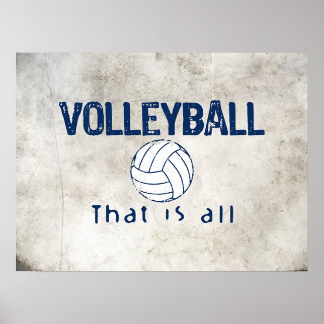 Poster Le Volley, C'Est Tout (Devant)