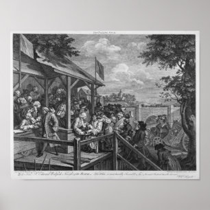 Poster Le vote, 1758