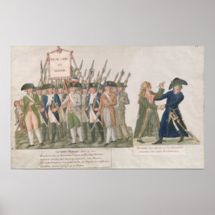 Poster Le Vow français 'Vive la liberté ou meurt'